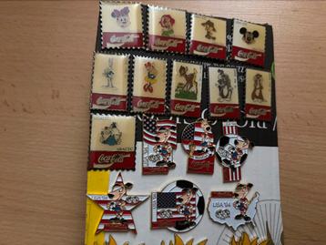 Coca cola pins sets beschikbaar voor biedingen