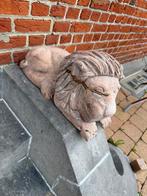 Lion en marbre, Tuin en Terras, Tuinbeelden, Ophalen, Zo goed als nieuw, Overige materialen, Dierenbeeld
