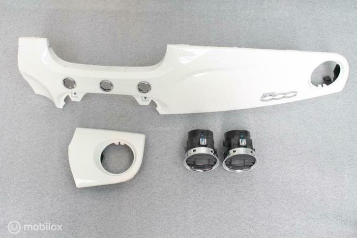 Piece décorative Tableau de bord blanc Fiat 500 (2007-2015), Autos : Pièces & Accessoires, Habitacle & Garnissage, Fiat