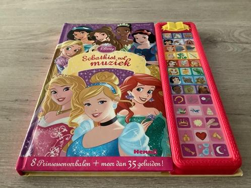 Livre Disney Princessen : Treasure Chest of Music (Sound) (2, Livres, Livres pour enfants | 4 ans et plus, Comme neuf, Contes (de fées)