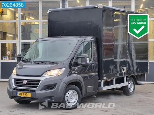 Fiat Ducato 130pk Bakwagen Laadklep Zijdeur Lat om lat Airco, Auto's, Bestelwagens en Lichte vracht, Bedrijf, Te koop, Airconditioning