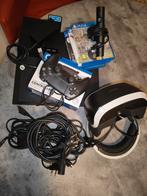 PS4 PRO 1TB + VR + 4 GAMES, Games en Spelcomputers, Ophalen of Verzenden, Zo goed als nieuw, 1 TB, Met 1 controller
