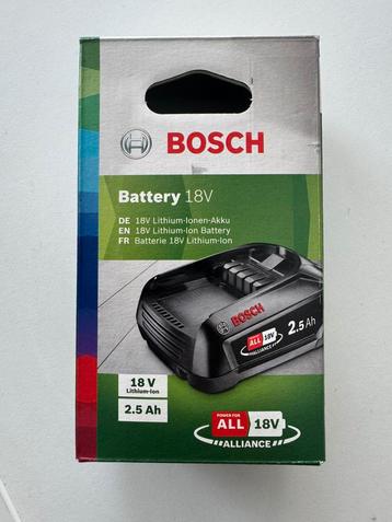 BOSCH ACCU NIEUW beschikbaar voor biedingen