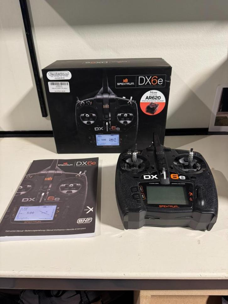 Spektrum DX6e 6-kanaals DSMX RC - nauwelijks gebruikt, Hobby en Vrije tijd, Modelbouw | Radiografisch | Overige, Zo goed als nieuw