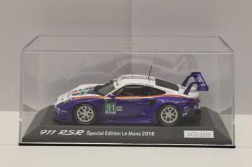 Modelauto Porsche 911 RSR - Porsche GT Team - Le Mans 2018 beschikbaar voor biedingen