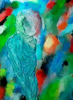 Schilderij: "ILLUSION". 70/50/4 cm., Ophalen