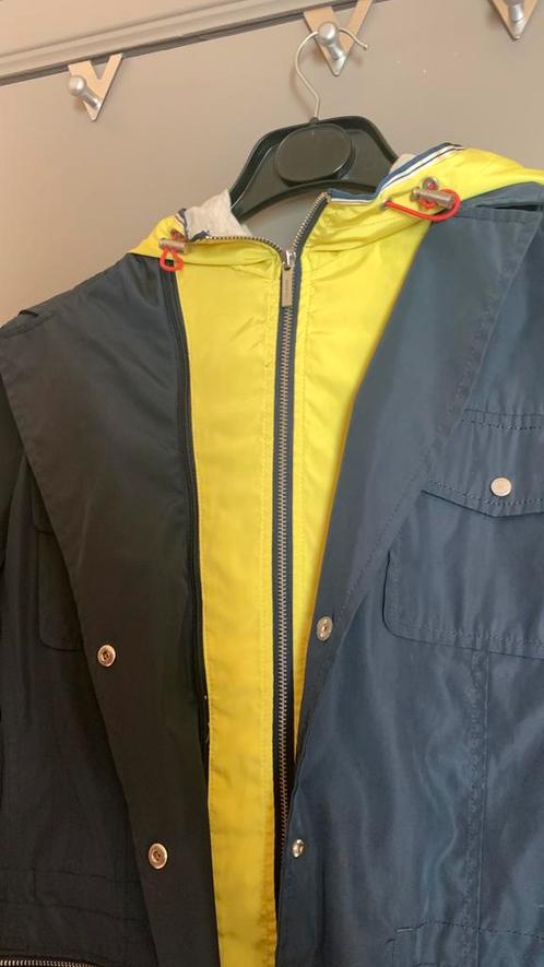 Tommy Hilfiger blauwe jas voor het tussenseizoen, maat L, Caravans en Kamperen, Regenkleding, Gebruikt, Dames, Ophalen of Verzenden