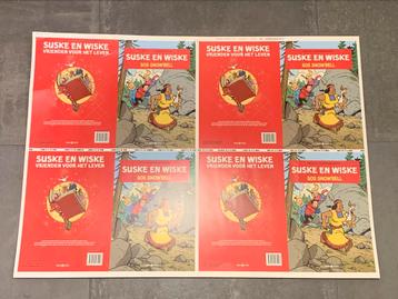 Proefdruk cover Suske en Wiske - SOS snowbell beschikbaar voor biedingen