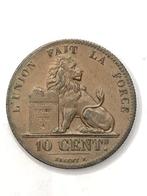 Munt België 10 cent koper Leopold I jaartal 1832 mooi, Enlèvement ou Envoi, Autre, Monnaie en vrac