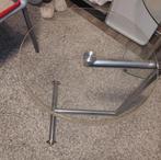 Glazen ronde salontafel, Ophalen