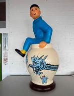 Kuifje in de Vaas beeld Blauwe Lotus, Verzamelen, Ophalen, Kuifje, Zo goed als nieuw, Beeldje of Figuurtje
