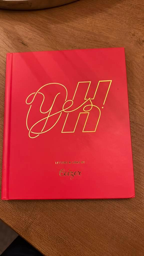 Letters & lines by ceizer Oh Yes, Boeken, Kunst en Cultuur | Beeldend, Nieuw, Ophalen