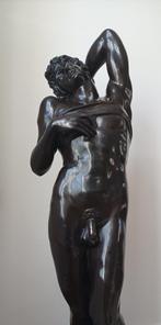 Bronzen Michel Angelo - Reproductie van de "gevangene"., Brons, Ophalen