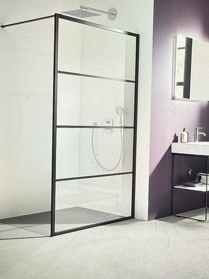 Cabine de douche à l'italienne Kermi XD NEUVE 200x120, Maison & Meubles, Salle de bain | Meubles de Salle de bain, Neuf, Autres types