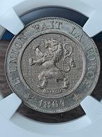 Essai 10 cent Léopold I van 1864( Dupriez 913), Postzegels en Munten, Munten | België, Ophalen