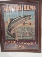 Houten kader met print,  The Anglers Arms . 56 x 46 cm groot, Watersport en Boten, Ophalen of Verzenden, Zo goed als nieuw, Overige typen