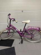 Paarse Bike Fun Patchwork kinderfiets – 24 inch, Enlèvement, Comme neuf, 24 pouces