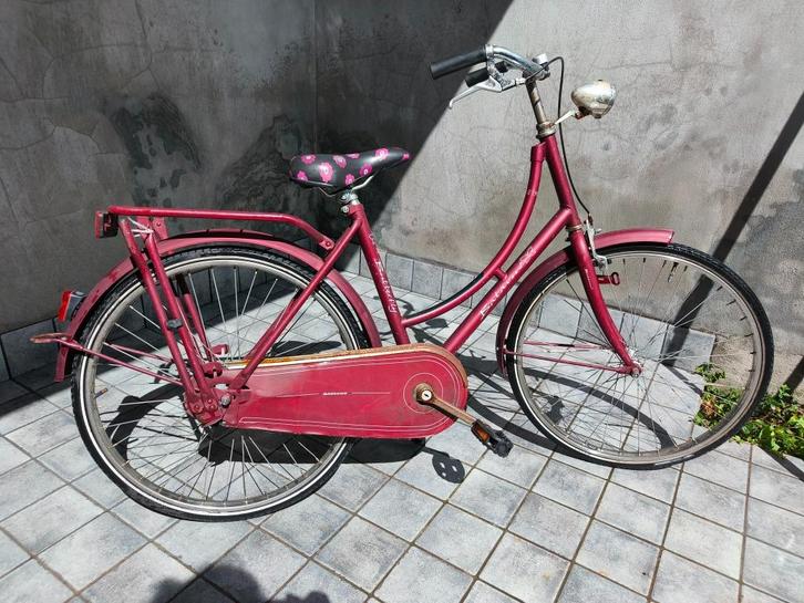 kinderfiets batavus butterfly, Fietsen en Brommers, Fietsen | Meisjes, Gebruikt, 24 inch, Handrem, Ophalen