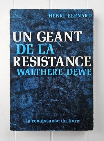 Een reus van het verzet, Walthère Dewé beschikbaar voor biedingen