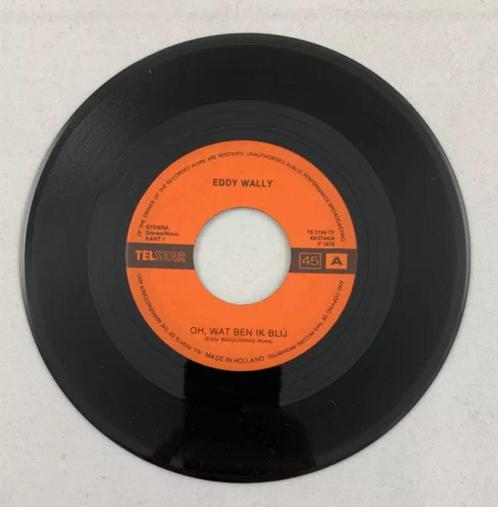 EDDY WALLY Oh wat ben ik blij / Blijf bij mij TELSTAR 2744 1, Cd's en Dvd's, Vinyl Singles, Zo goed als nieuw, Verzenden
