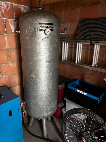 Atlas Copco Drukvat 250liter beschikbaar voor biedingen