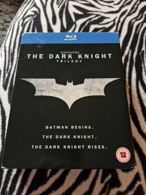 The Dark Knight Trilogy blu ray box - 5 disc, Cd's en Dvd's, Blu-ray, Zo goed als nieuw, Boxset, Ophalen