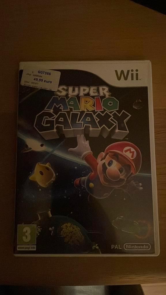 Super Mario Galaxy, Wii, Games en Spelcomputers, Games | Nintendo Wii, Zo goed als nieuw, Overige genres, 2 spelers, Vanaf 3 jaar