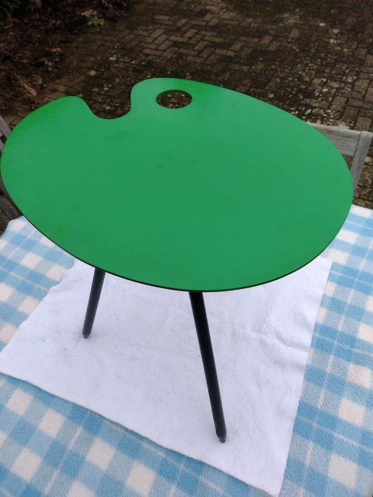 EXPO 58 SOUVENIR BIJZETTAFELTJE BOIS MANU/LUCIEN DE ROECK, Collections, Collections Autre, Utilisé, Enlèvement