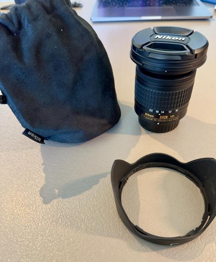 AF-P Nikkor 10-20mm 1:4.5-5.6G, Audio, Tv en Foto, Foto | Lenzen en Objectieven, Zo goed als nieuw, Groothoeklens, Ophalen of Verzenden