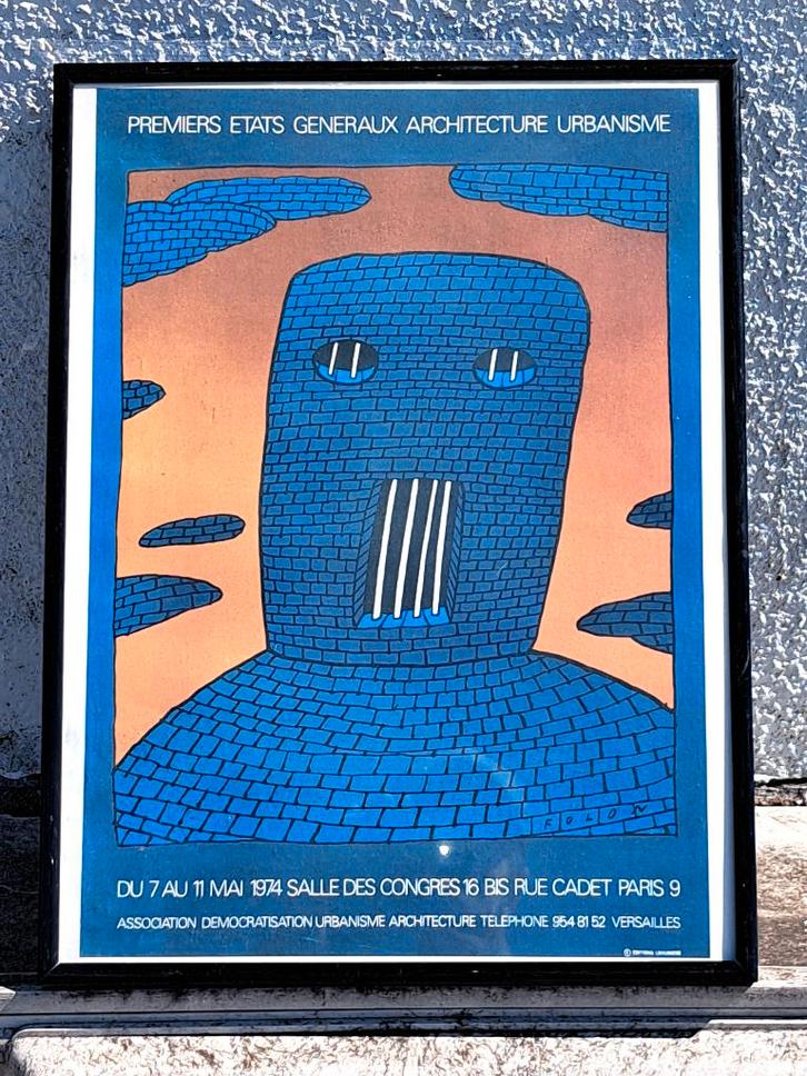 lithographie premiers etats de jean michel folon, Antiek en Kunst, Kunst | Litho's en Zeefdrukken, Ophalen of Verzenden