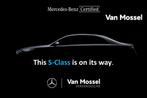Mercedes-Benz S-klasse 580 e 4MATIC Lang AMG Line + AMG + AI, Auto's, Mercedes-Benz, Automaat, 4 deurs, Stof, Euro 6