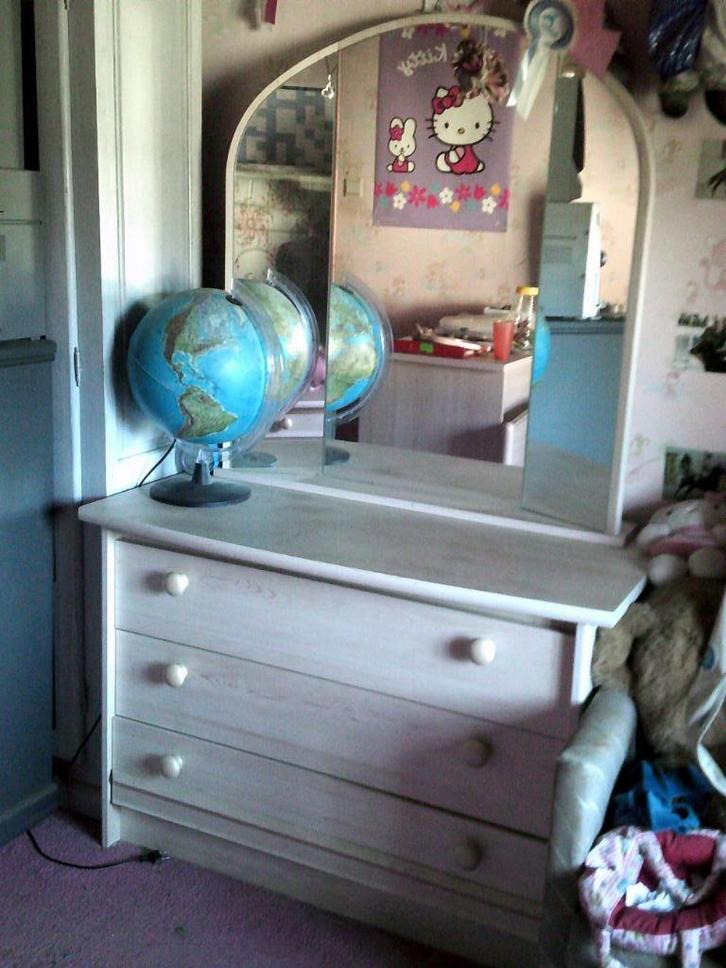 CHAMBRE ENFANT COMPLETE, Kinderen en Baby's, Kinderkamer | Complete kinderkamers, Zo goed als nieuw, Meisje, Ophalen