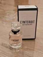 Eau de parfum "l interdit "de GIVENCHY, Collections, Verres & Petits Verres, Comme neuf, Enlèvement ou Envoi