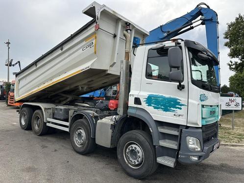 DAF CF 480 8x4 TIPPER - RETARDER - *256.000km* - 480~13L - B, Auto's, Vrachtwagens, Bedrijf, ABS, Elektrische buitenspiegels, Elektrische ramen