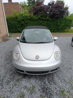 Volkswagen New Beetle Cabrio, Auto's, Te koop, Zilver of Grijs, Cabriolet, Leder
