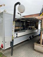 Remorque Friterie snack 3 bacs,7M avec chambre froide a voir, Enlèvement, Utilisé