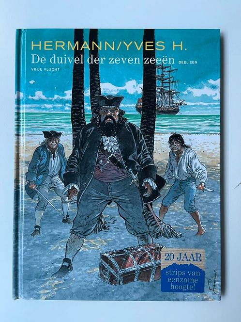 Hermann De duivel der zeven zeeën hc eerste druk Nieuwstaat, Livres, BD, Neuf, Enlèvement ou Envoi