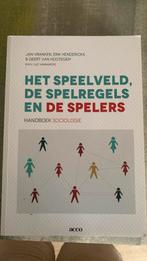Het speelveld, de spelregels en de spelers, Boeken, Ophalen of Verzenden, Zo goed als nieuw, Geert Van Hootegem; Erik Henderickx; Vranken Jan