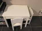 Kinderbureautafel + 2 stoelen, Kinderen en Baby's, Ophalen of Verzenden, Zo goed als nieuw, Tafel(s) en Stoel(en)