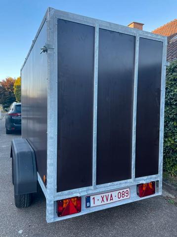 Remorque fermée/remorque fermée non freinée -750 kg, Autos : Divers, Remorques, Enlèvement