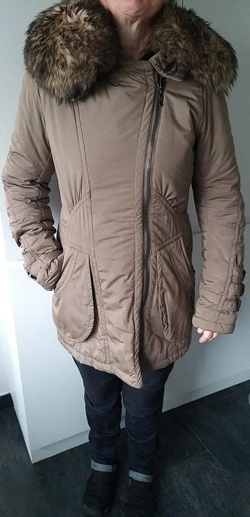Manteau d'hiver Creenstone avec col en fourrure, Enlèvement ou Envoi, Comme neuf, Taille 38/40 (M)