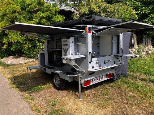 Tinyvroum teardrop mini-caravan (<750kg), Caravans en Kamperen, Caravans, Particulier, tot en met 4, tot 500 kg, Lengtebed, tot 4 meter