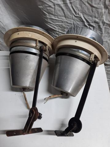 set van 2 vintage spots, collectoritems. beschikbaar voor biedingen