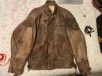 Vintage vest redskins leder, Ophalen, Bruin, Maat 42/44 (L), Redskins