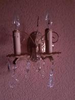 wandlamp, Gebruikt, Ophalen, Glas, Klassiek