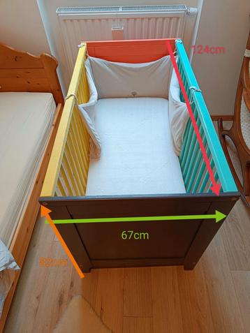 lit bébé + matelas + tour de lit