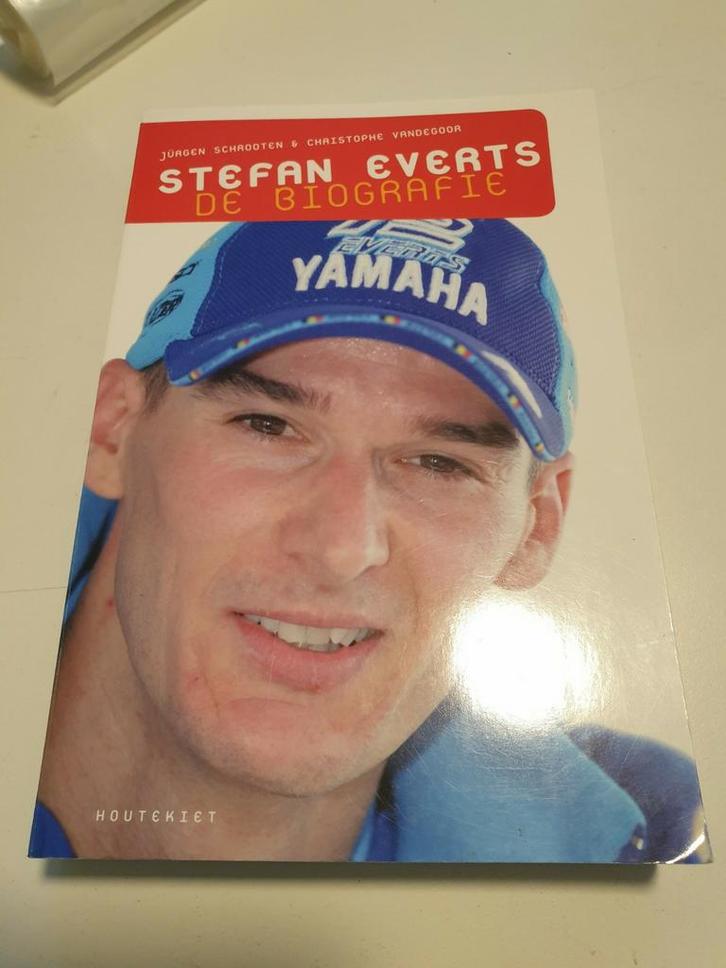 J. Schrooten - Stefan Everts  BIOGRAFIE  gesigneerd, Boeken, Sportboeken, Zo goed als nieuw, Ophalen of Verzenden