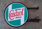 Castrol motor oil licht reclame verlichting garage mancave, Collections, Marques & Objets publicitaires, Comme neuf, Table lumineuse ou lampe (néon)