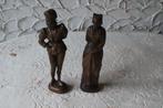 Statuettes en bois Tyl Uylenspiegel et Nele, Antiquités & Art, Enlèvement