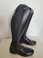 Superbe bottines cuir noir avec fermeture éclair 36 neuve, Enlèvement, Comme neuf